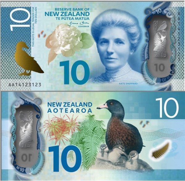 NZD $10 Bills