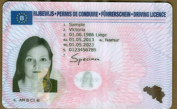 Fake Belgian Drivers license For sale online legit.