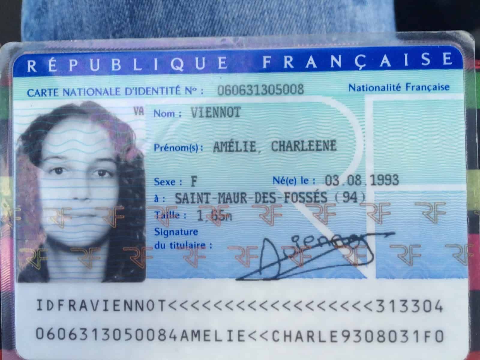 Fake France ID card online
