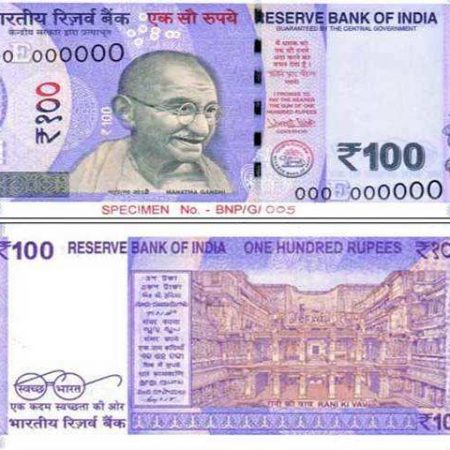INR ₹100