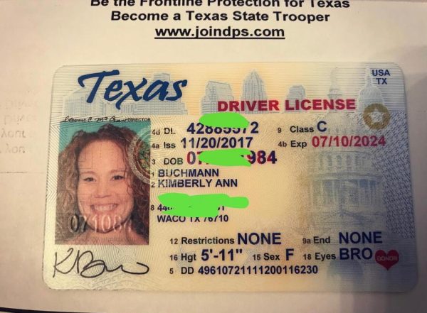 Drivers license (TEXAS)